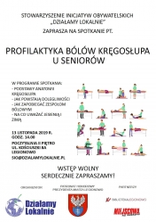 Profilaktyka Bólów Kręgosłupa u Seniorów