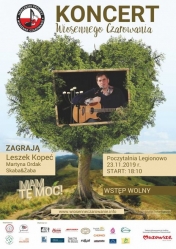 Koncert Wiosennego Czarowania, Kolejny z cyklu Koncert Wiosennego Czarowania, w legionowskiej Poczytalni wystąpią Martyna Ordak, Skaba i Żaba oraz gwiazda wieczoru Leszek Kopeć.