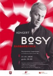 Plakat promujący koncert Bosy Barbarzyńca