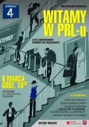Plakat: Witamy w PRL-u
