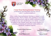 Kartka - życzenia wielkanocne 2020