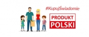 Grafika do akcji: Ministerstwo Rolnictwa i Rozwoju Wsi razem z Krajowym Ośrodkiem Wsparcia Rolnictwa prowadzi kampanię informacyjną „Kupuj świadomie- Produkt polski”. Celem kampanii jest zwrócenie uwagi konsumenta na temat znaczenia świadomych decyzji zakupowych i wsparcia krajowego rolnictwa.