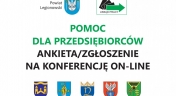 Logo PUP oraz herby miast z powiatu legionowskiego. Grafika do art. Pomoc dla przedsiębiorców - ankieta/zgłoszenie na konferencję on-line źródło: powiat legionowski