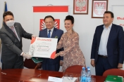 Podpisanie dotacji na remont strażnicy OSP Legionowo