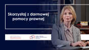 Grafika promująca pomoc prawną