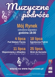 Plakat: Muzyczne podróże