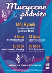 Plakat: Muzyczne podróże