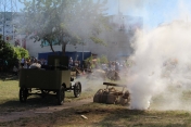 Na zdjęciu rekonstrukcja Bitwy Warszawskiej