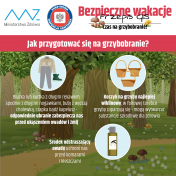 Grafika: Jak przygotować się na grzybobranie?