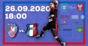 Grafika informująca o spotkaniu meczowym