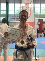 Grzegorz Jakóbiak, zajął 2. miejsce w kategorii powyżej 26 lat