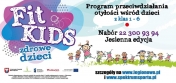 Grafika promująca akcję Fit Kids