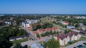 Na zdjęciu os. Kozłówka z lotu ptaka