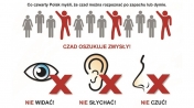 Grafika dotycząca niebezpieczeństwa związanego z czadem.