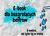 Grafika z napisem - E-book dla bazgrolących belfrów