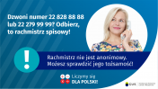 Grafika informująca o tym, że rachmistrz nie jest anonimowy - możesz go sprawdzić!