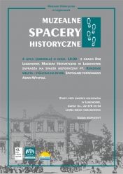 Plakat promujący Spacer historyczny pt. „Korzenie miasta – z Gucina na Rynek”