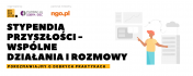 Napis Stypendia Przyszłości Grafika
