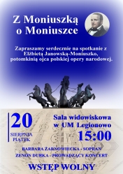 Plakat Moniuszki
