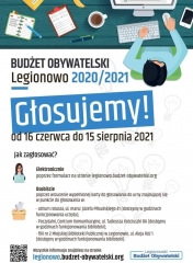 Grafika promująca głosowanie w BO