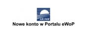 Logo Armir oraz napis nowe konto w portalu eWOP