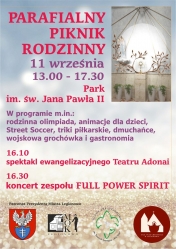 Parafialny Piknik Rodzinny Parafialny Piknik Rodzinny