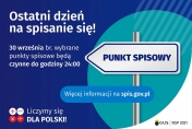 Punkt spisowy.