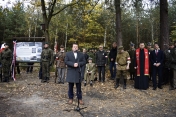 Na zdjęciu Roman Smogorzewski podczas przemówienia
