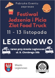 Festiwal jedzenia i picia. Zlot Food trucków.