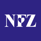 Na grafice logo NFZ