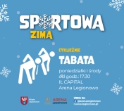 Grafika promująca treningi tabata