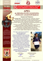 Plakat z apelem, treść z grafiki znajduje się w artykule