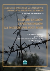 Zaproszenie na prezentację książki - treść w artykule; w tle drut kolczasty