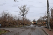 Na zdjęciu prace prowadzone na ulicy Pileckiego