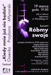 Plakat - Róbmy swoje