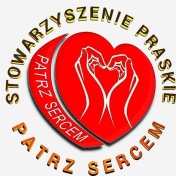 Grafika stowarzyszenia praskiego patrz sercem