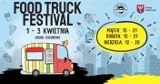 Plakat promujący festiwal food trucków