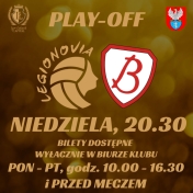 Grafika infomująca o meczu piłki siatkowej