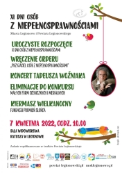 Plakat otwarcia XI Dni Osób z Niepełnosprawnościami