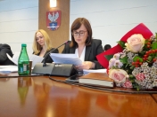 Na zdjęciu nowa skarbnik/fot. Miejscowa