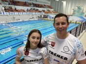 Na zdjęciu Patrycja Jurkiewicz ze swoim ternerem