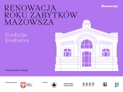 Renowacja Roku Zabytków Mazowsza