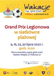 Grand Prix Legionowa w siatkówce plażowej