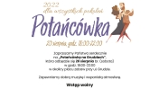 Grafika promująca Potańcówkę na Grudziach