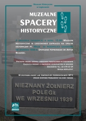 Plakat promujący spcer historyczny