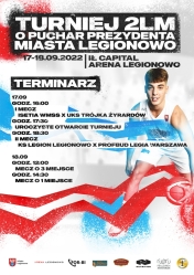 Plakat promujący Turniej 2LM