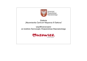 Grafika z nazwą projektu - Zadanie: Mazowieckie Centrum Wsparcia III Sektora