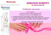 Grafika promująca Białą Sobotę - Profilaktyka raka piersi