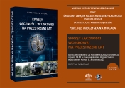 Grafika promująca prezentację książki - Sprzęt łączności wojskowej na przestrzeni lat