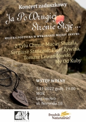 Plakat promujący Koncert zaduszkowy